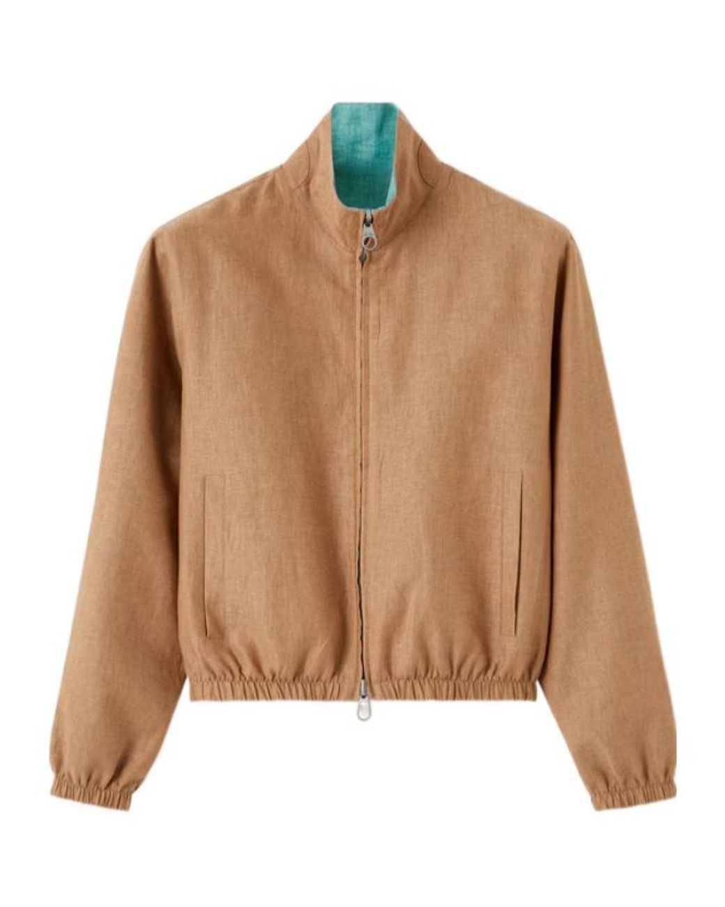 Loro Piana Green Bomber Jacket