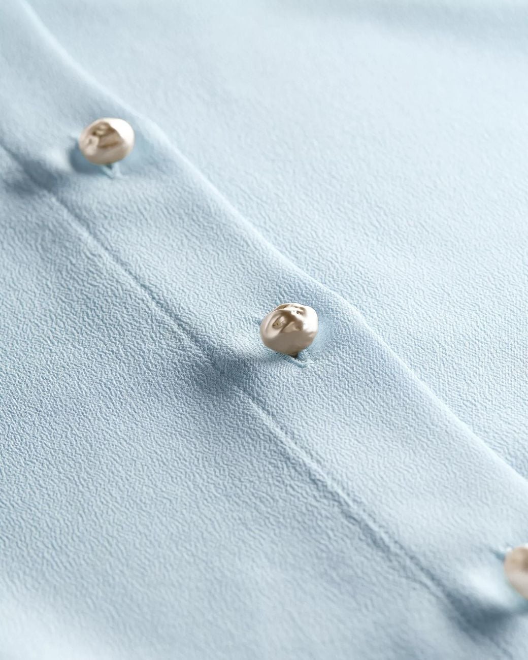 Dior Blue Long-Sleeved Shirt