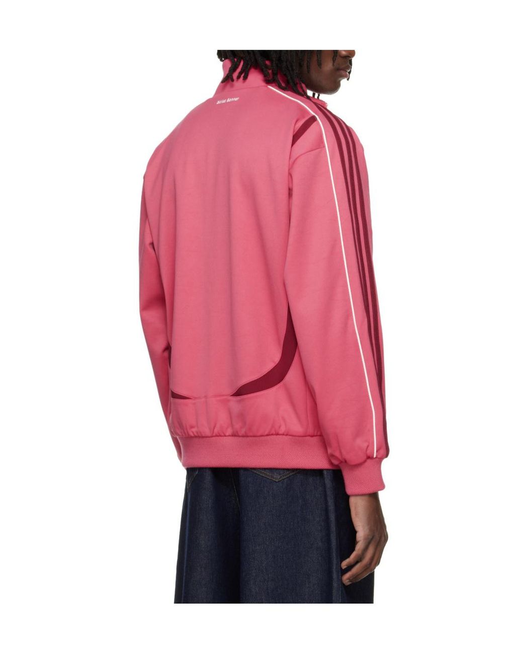 Wales Bonner Red X Adidas Originals Collaboration Sports Jacket for men