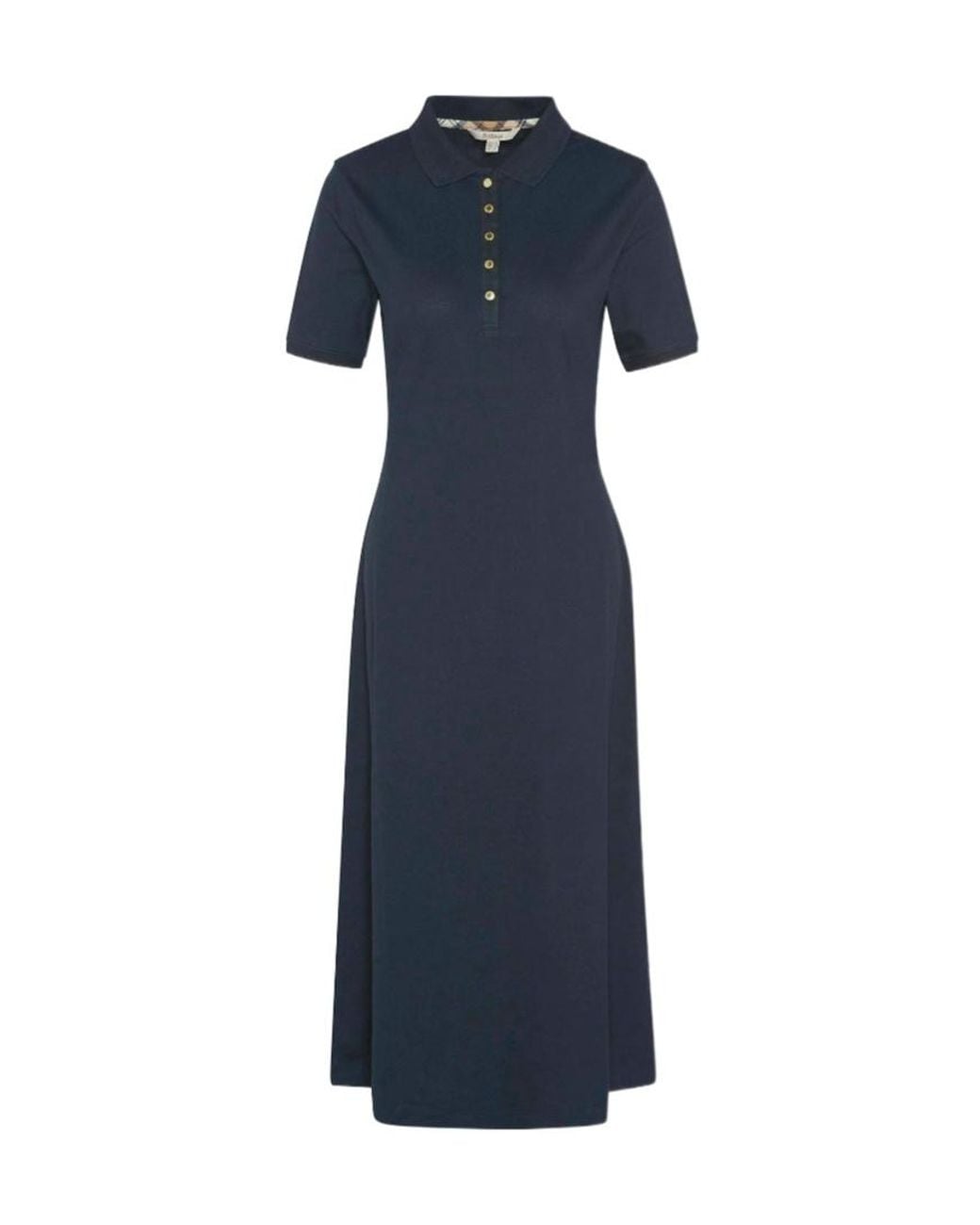 Barbour Blue Celeste Polo Midi Dress