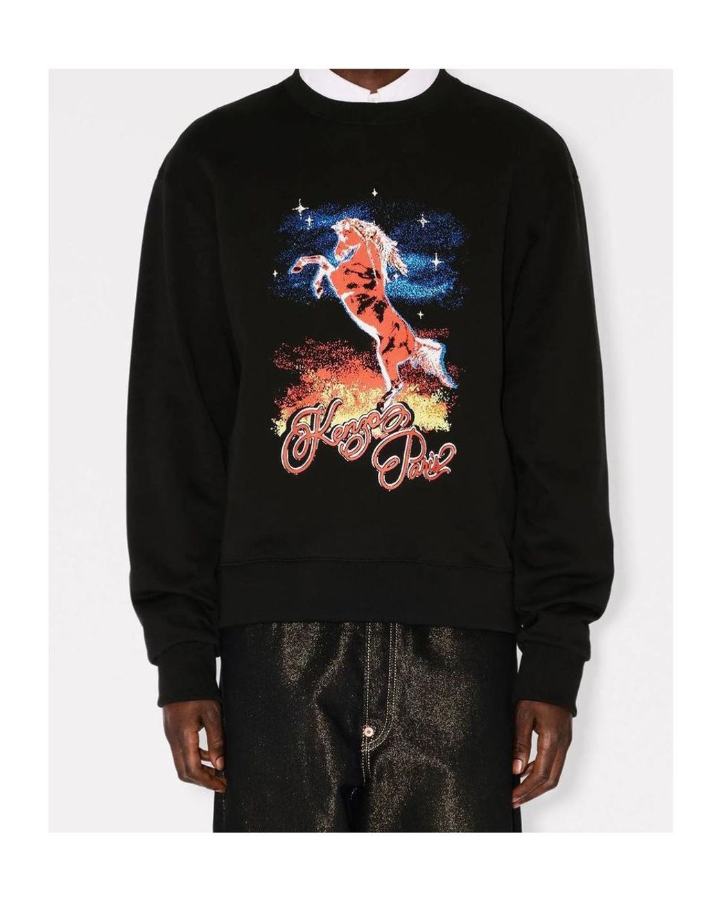 KENZO Black 'Lunar New Year' Sweatshirt for men