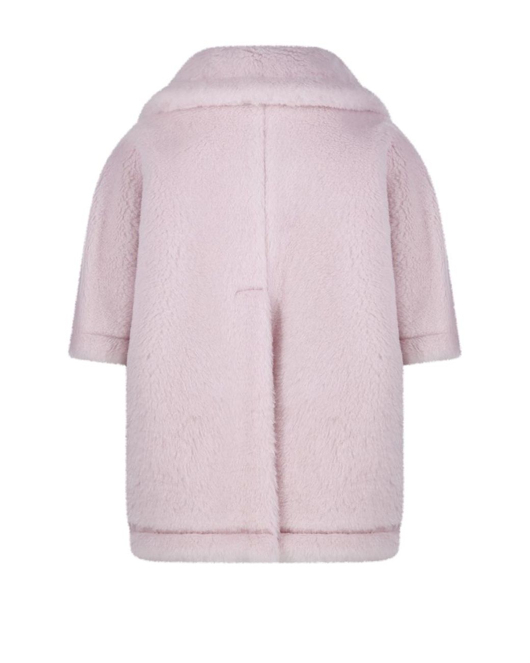 Max Mara Pink Corvino1 Button-Up Cape