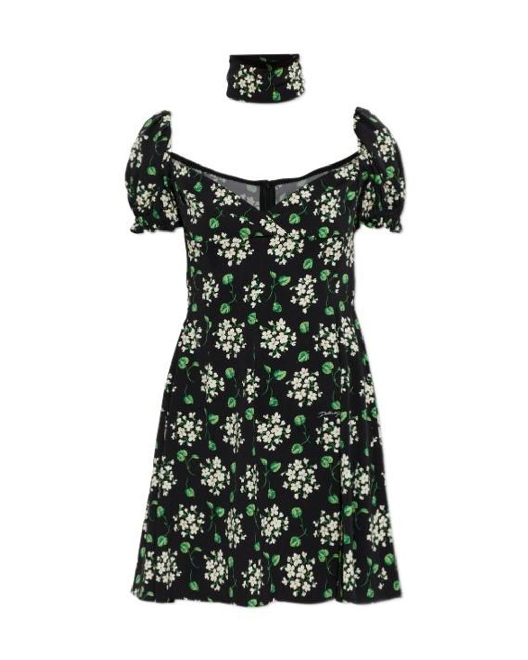 Dolce & Gabbana Green Short Dresses
