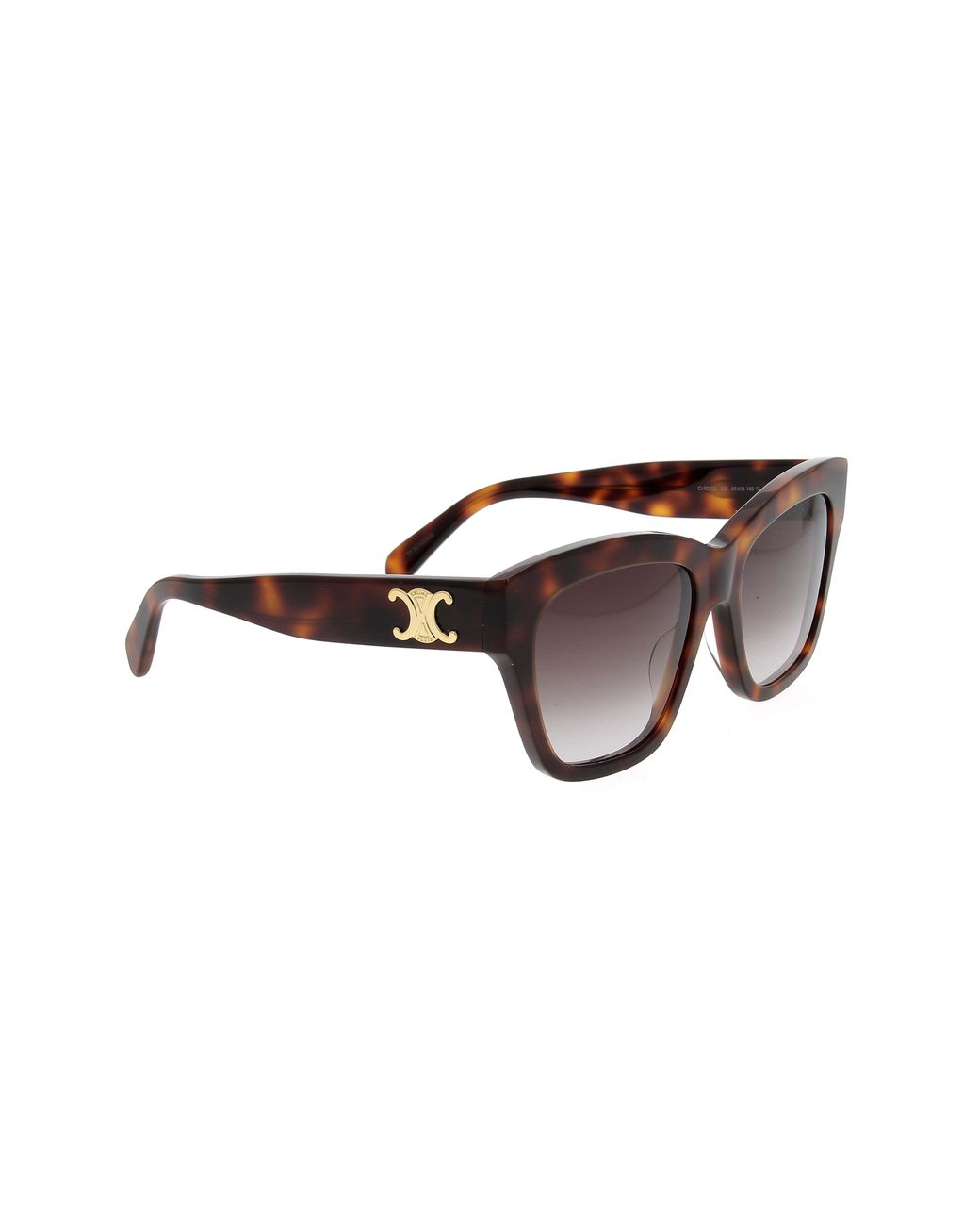 Céline Multicolor Tortoiseshell Cat-Eye-Frame Sunglasses