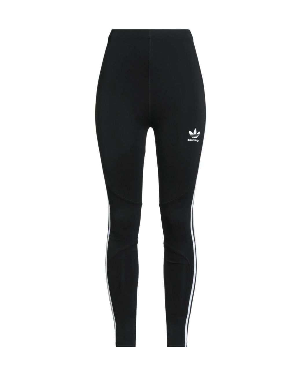 Balenciaga Black Comfortable Stretch Sports Leggings
