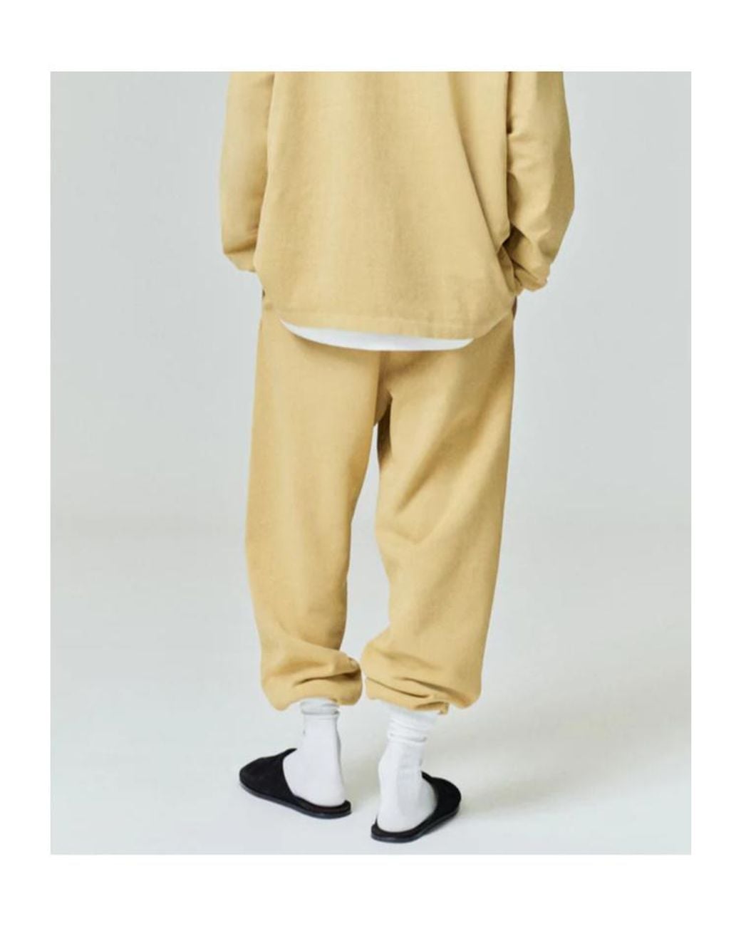Fear Of God Yellow Heavy Fleece Classic Sweatpants for men