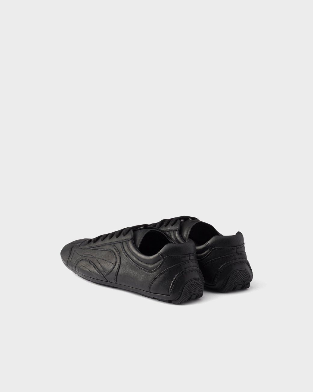 Prada Black Montecarlo Re-Edition 2005 Nappa Leather Sneakers