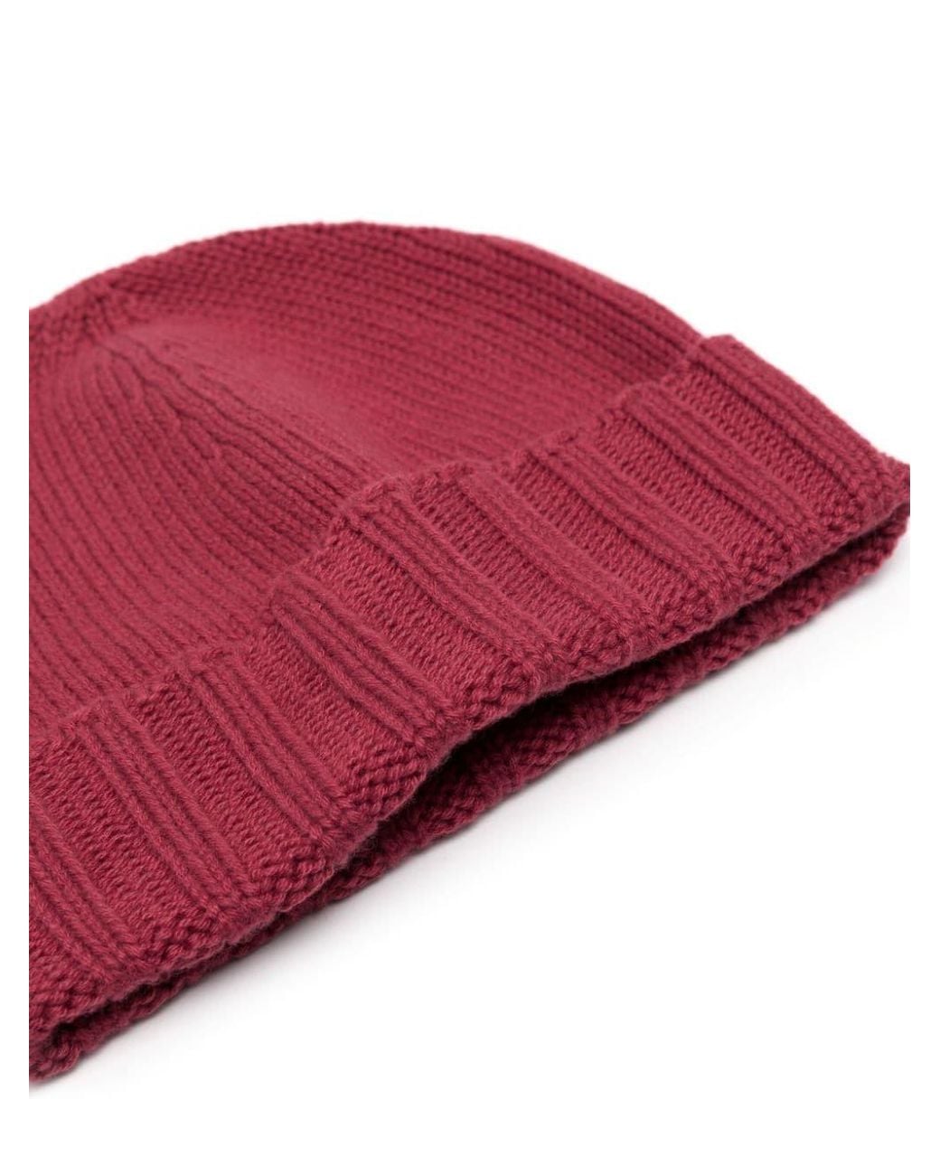Drumohr Red Knitting Hat for men