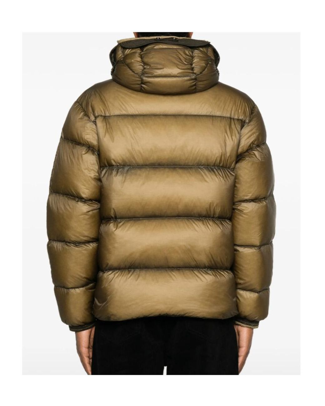 C P Company Multicolor Explorer Hooded Down Jacket for men