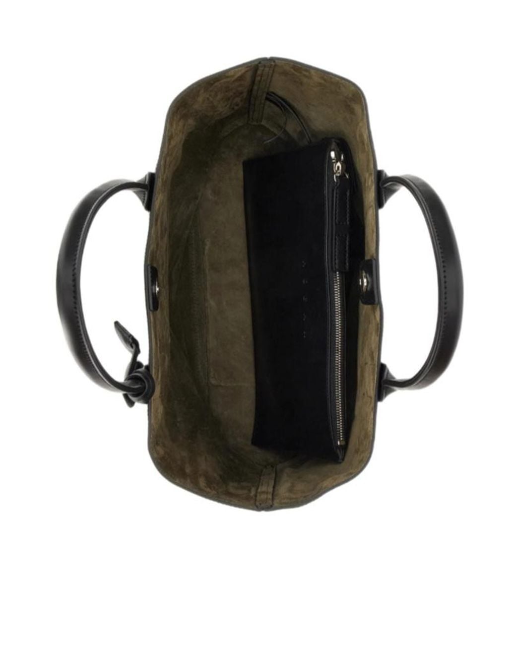 Hogan Black Small Address Shopping Bag