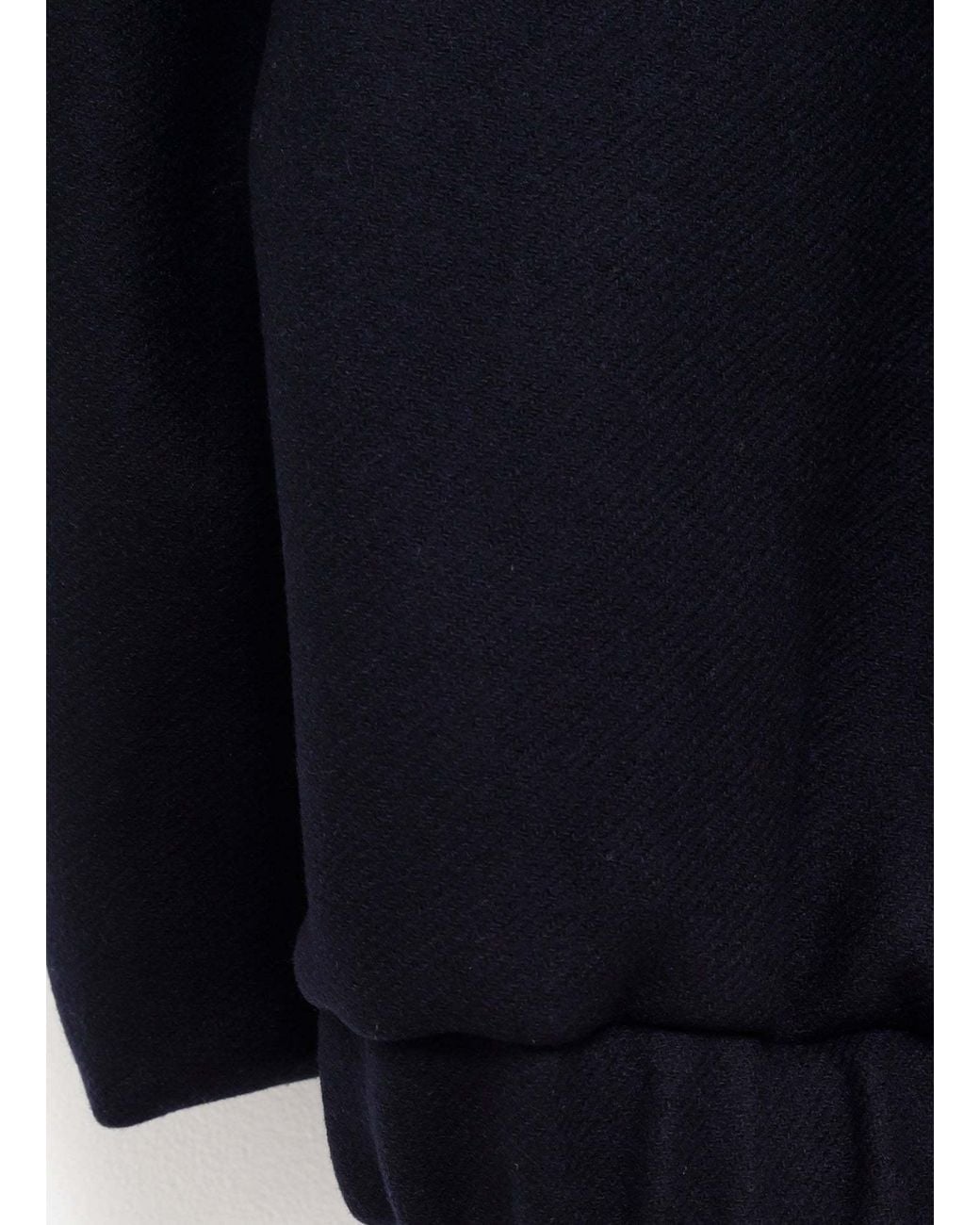 Dries Van Noten Blue High-Neck Jacket