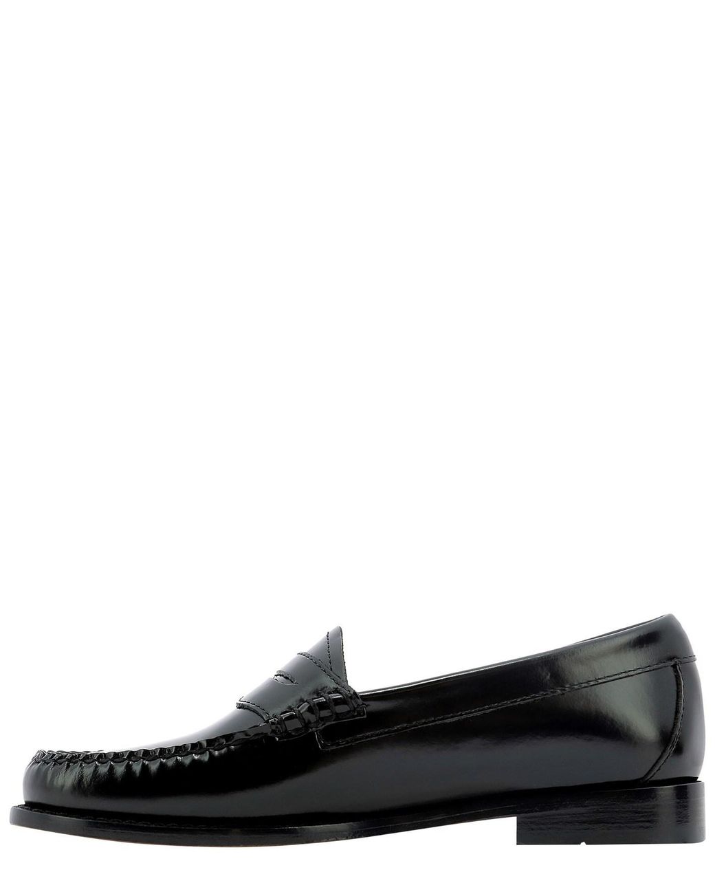 G.H.BASS Black Penny Bar Loafers