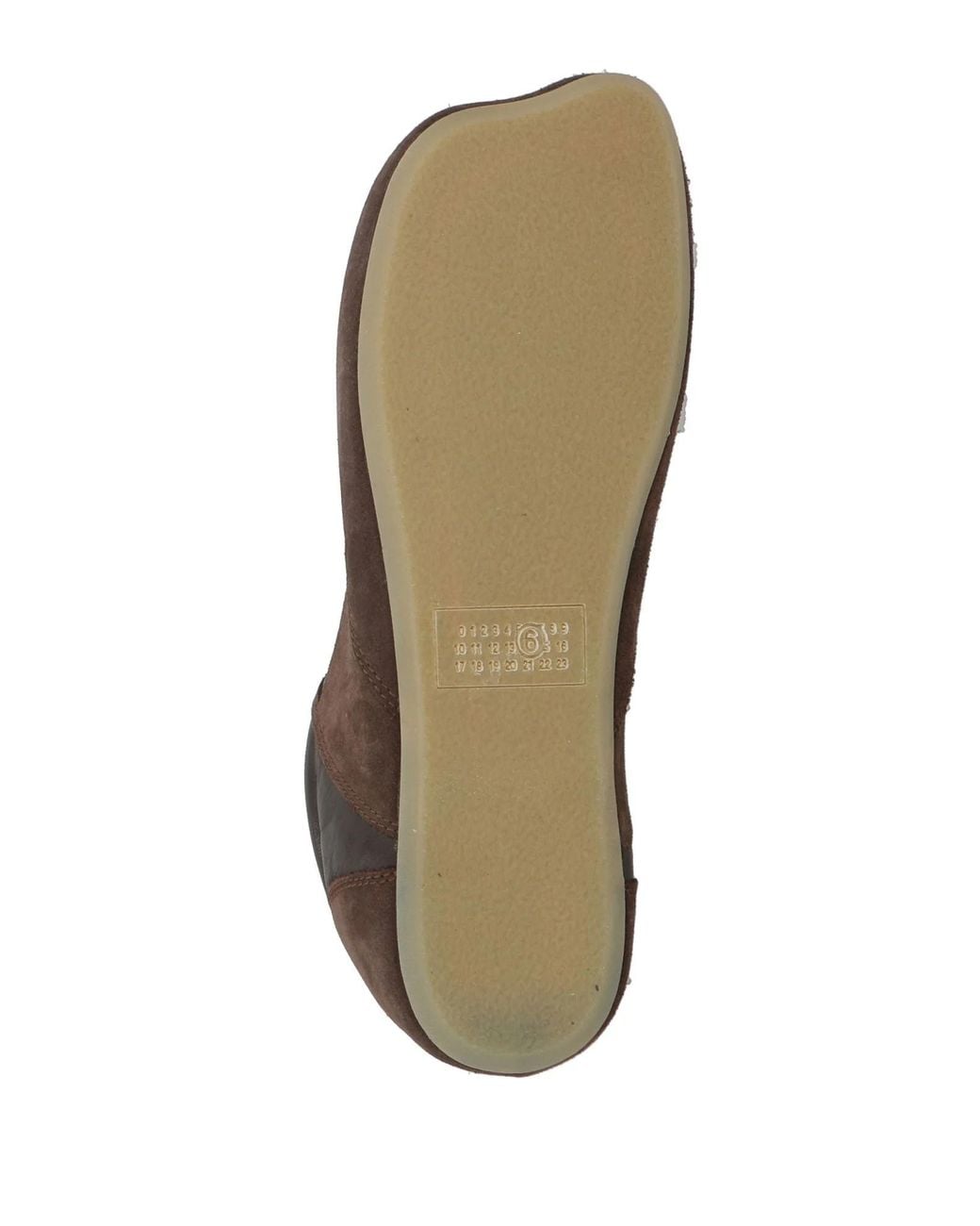 MM6 by Maison Margiela Brown Low-Top Trainers