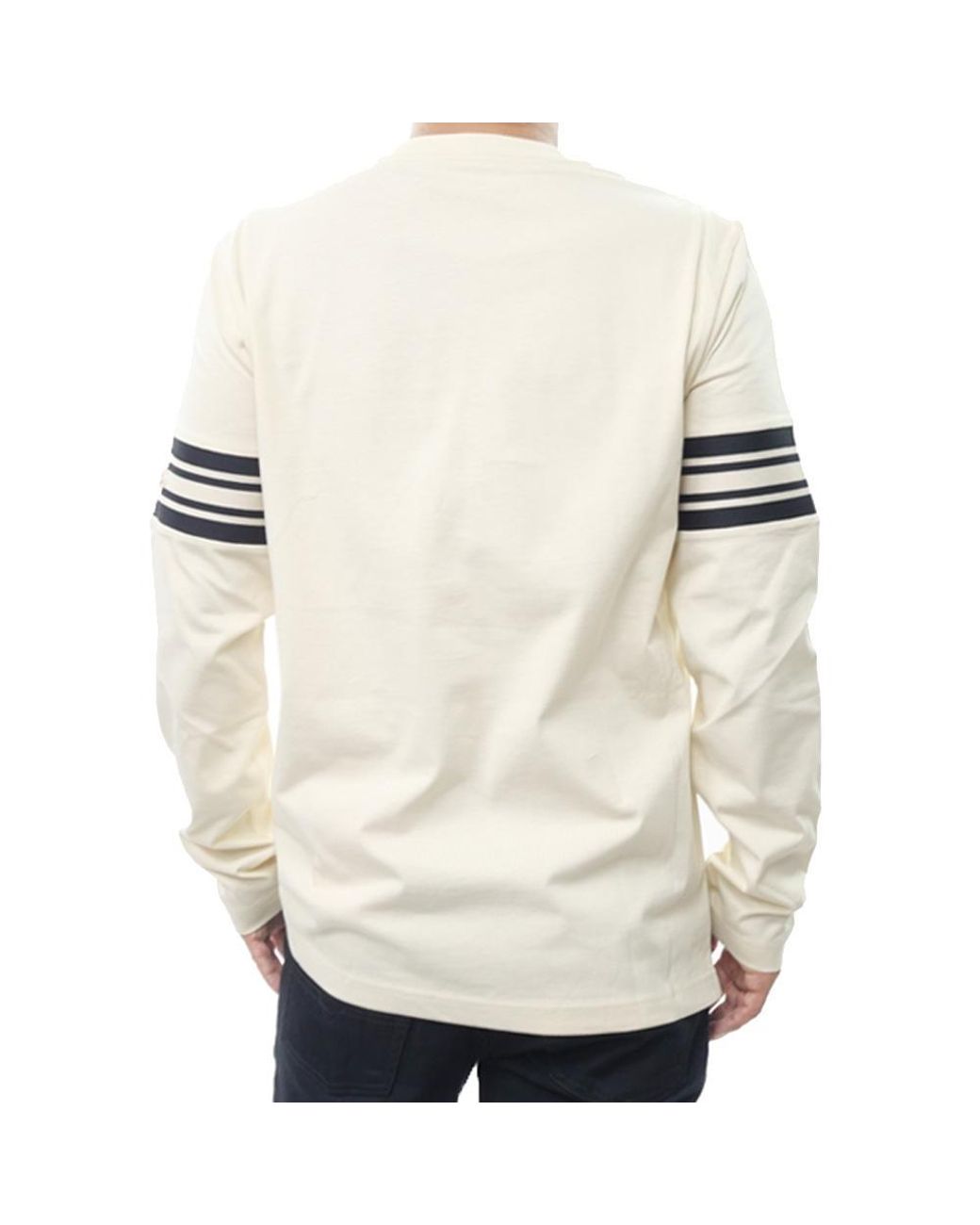 Moncler White Long-Sleeved T-Shirt for men