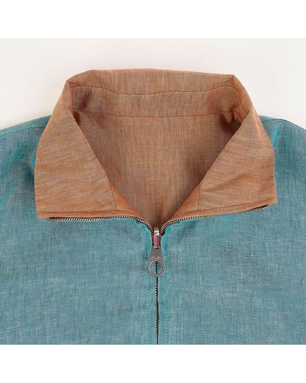 Loro Piana Green Bomber Jacket