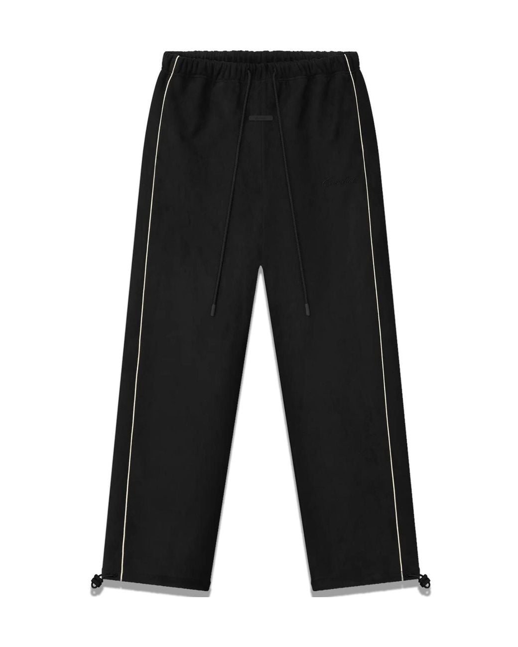 Fear Of God Black Contrast Piped Pants for men