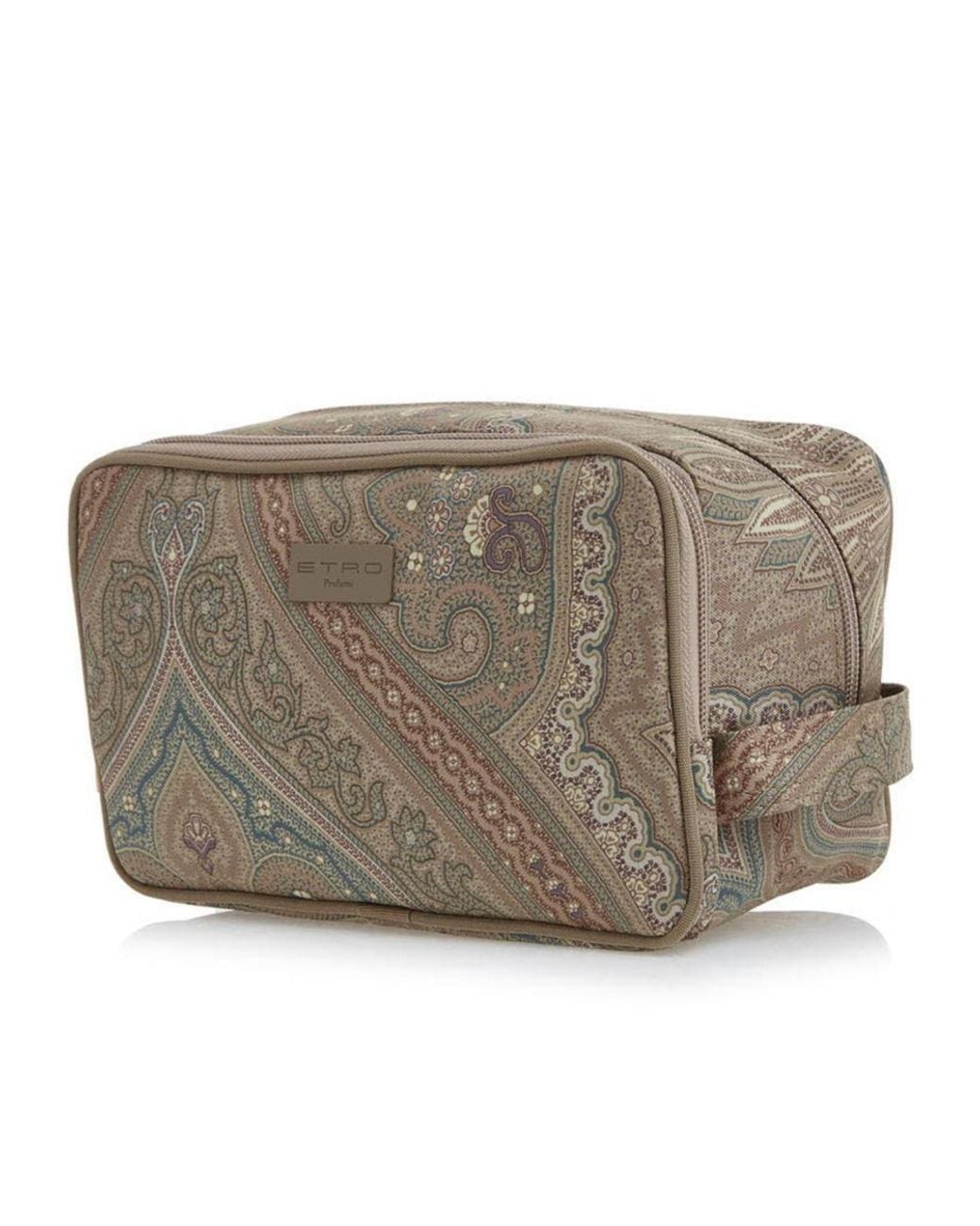 Etro Gray Logo Clutch