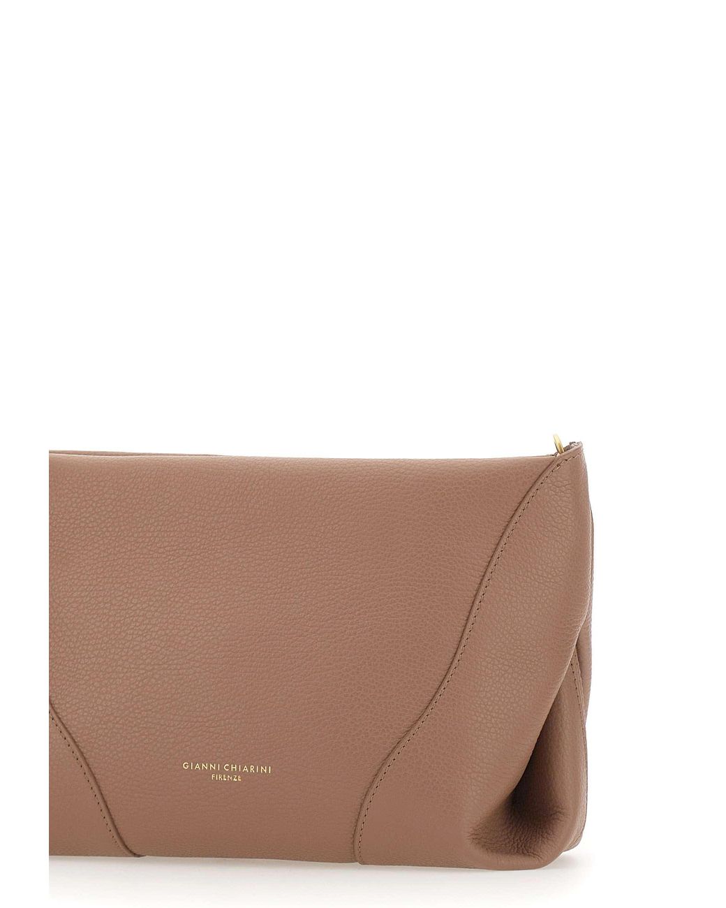 Gianni Chiarini Brown Suria Maxi Clutch Bag