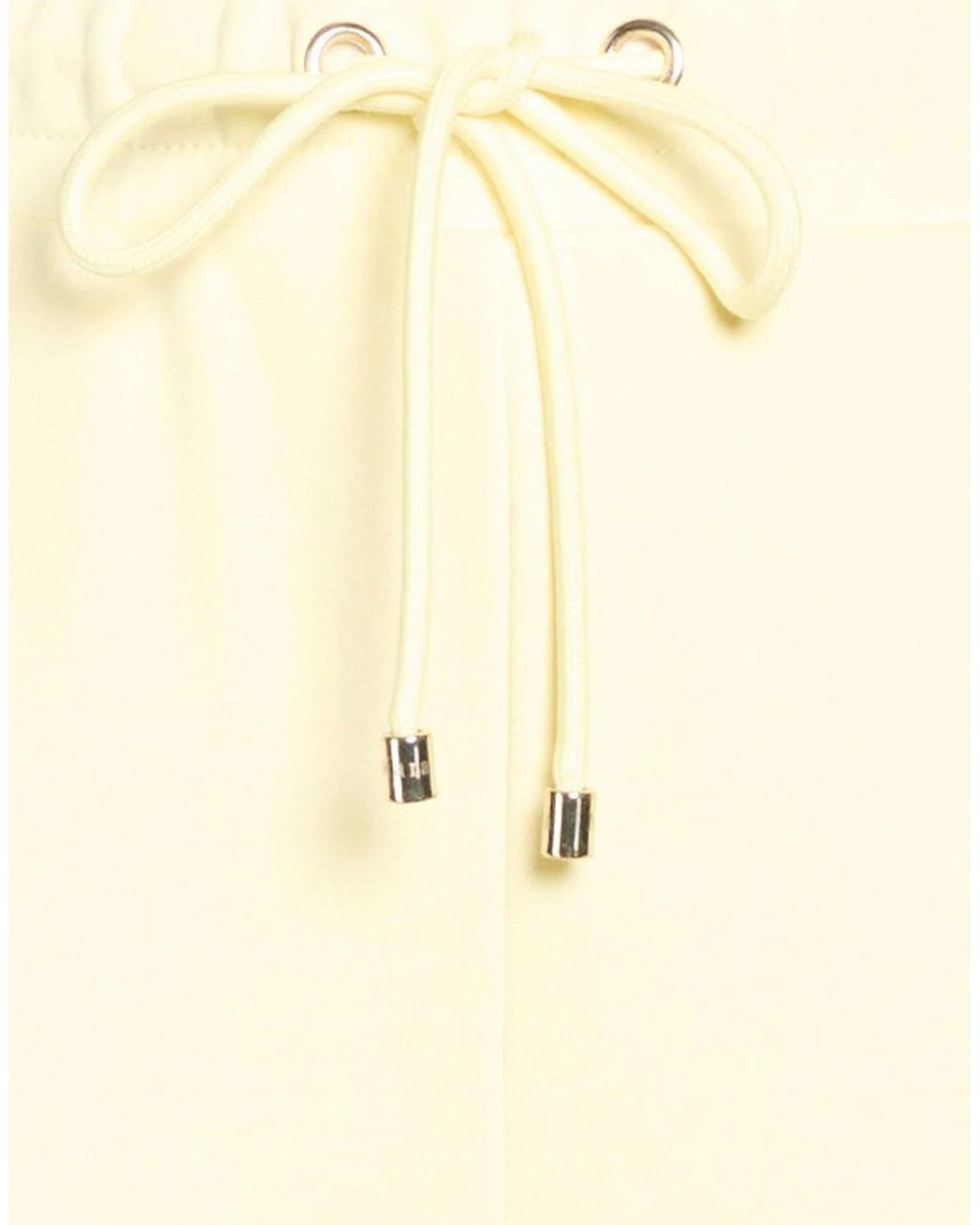 Max Mara White Simple Sports Long Pants
