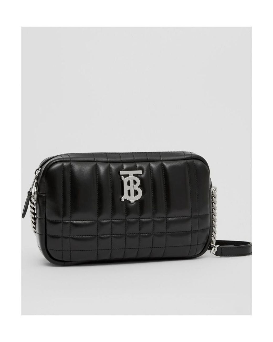 Burberry Black Lola Small Quilted Shoulder Bag
