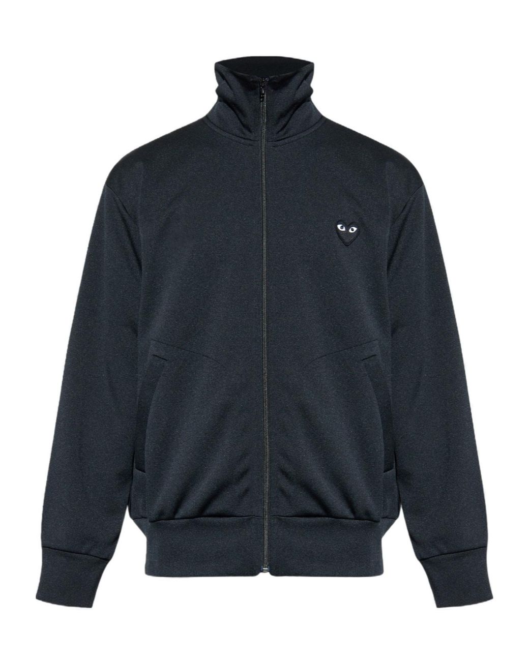 COMME DES GARÇONS PLAY Blue Long Sleeve Sweatshirt for men
