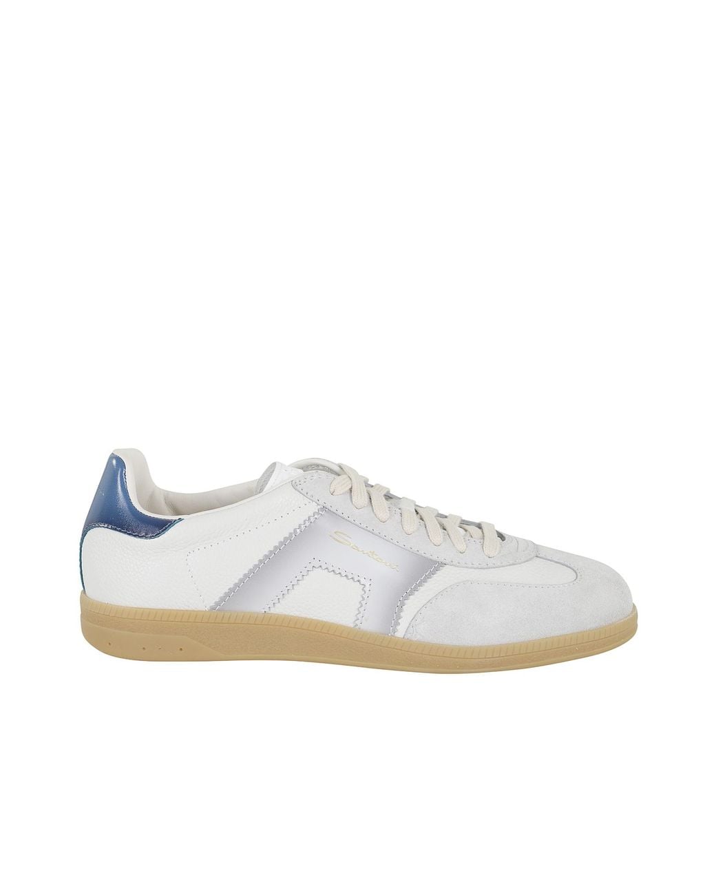 Santoni White Dbs Sneakers for men