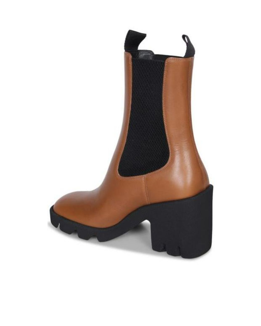 Burberry Brown Elegant Ankle Boots For