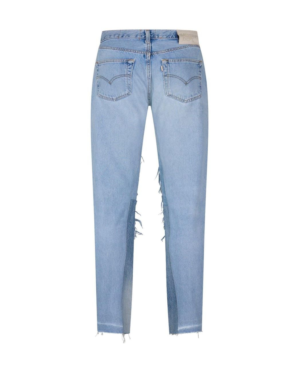 GALLERY DEPT. Blue Straightleg Denim Trousers for men