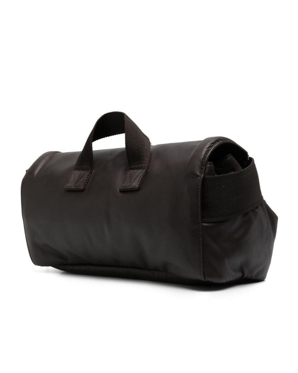 Bottega Veneta Black Envelope-Style Belt Bag for men
