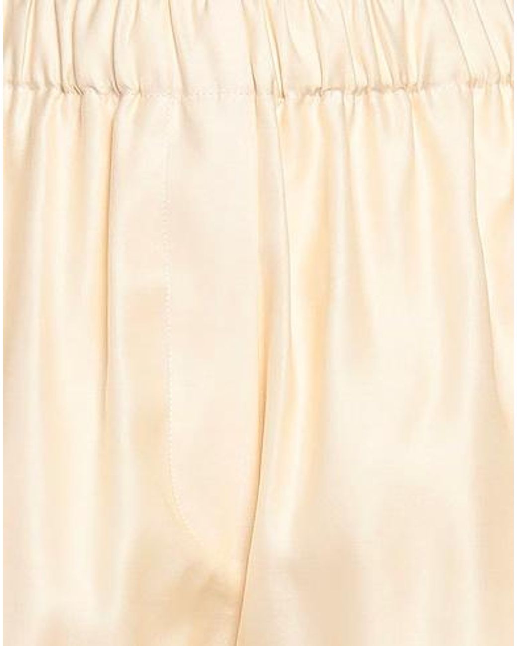 Max Mara Natural Elastic Bermuda Shorts