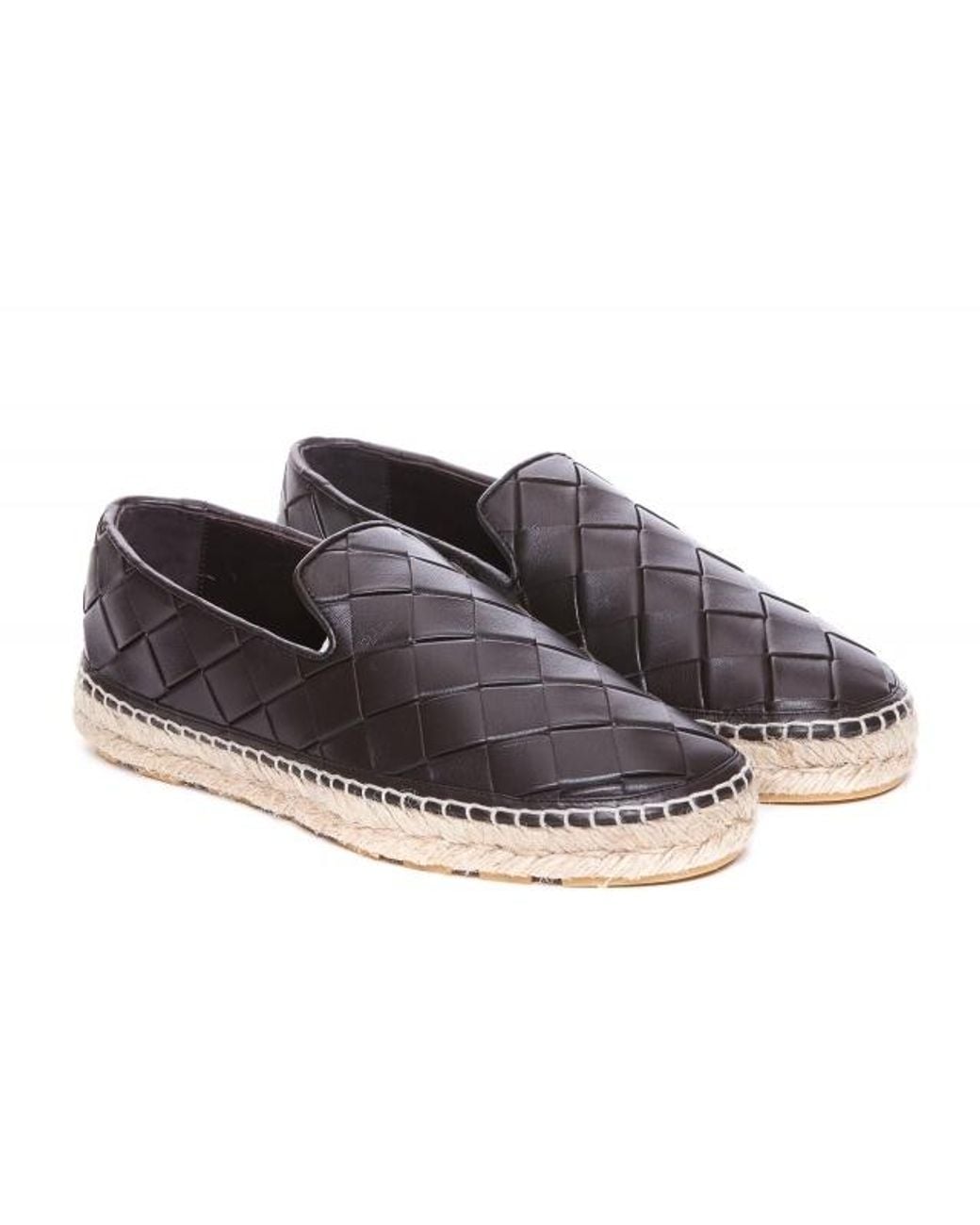 Bottega Veneta Gray Sawyer Slip-On Loafers