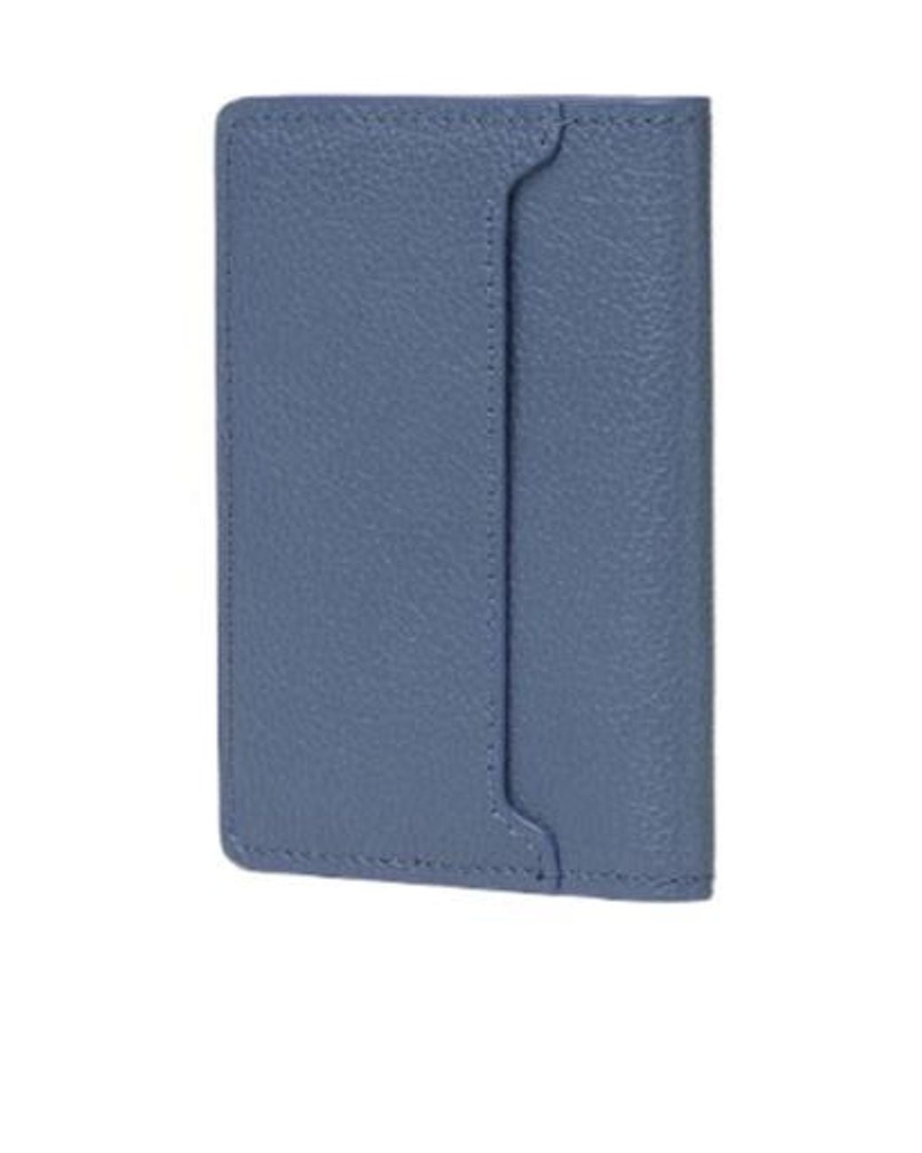 Fendi Blue Ff Card Holder for men