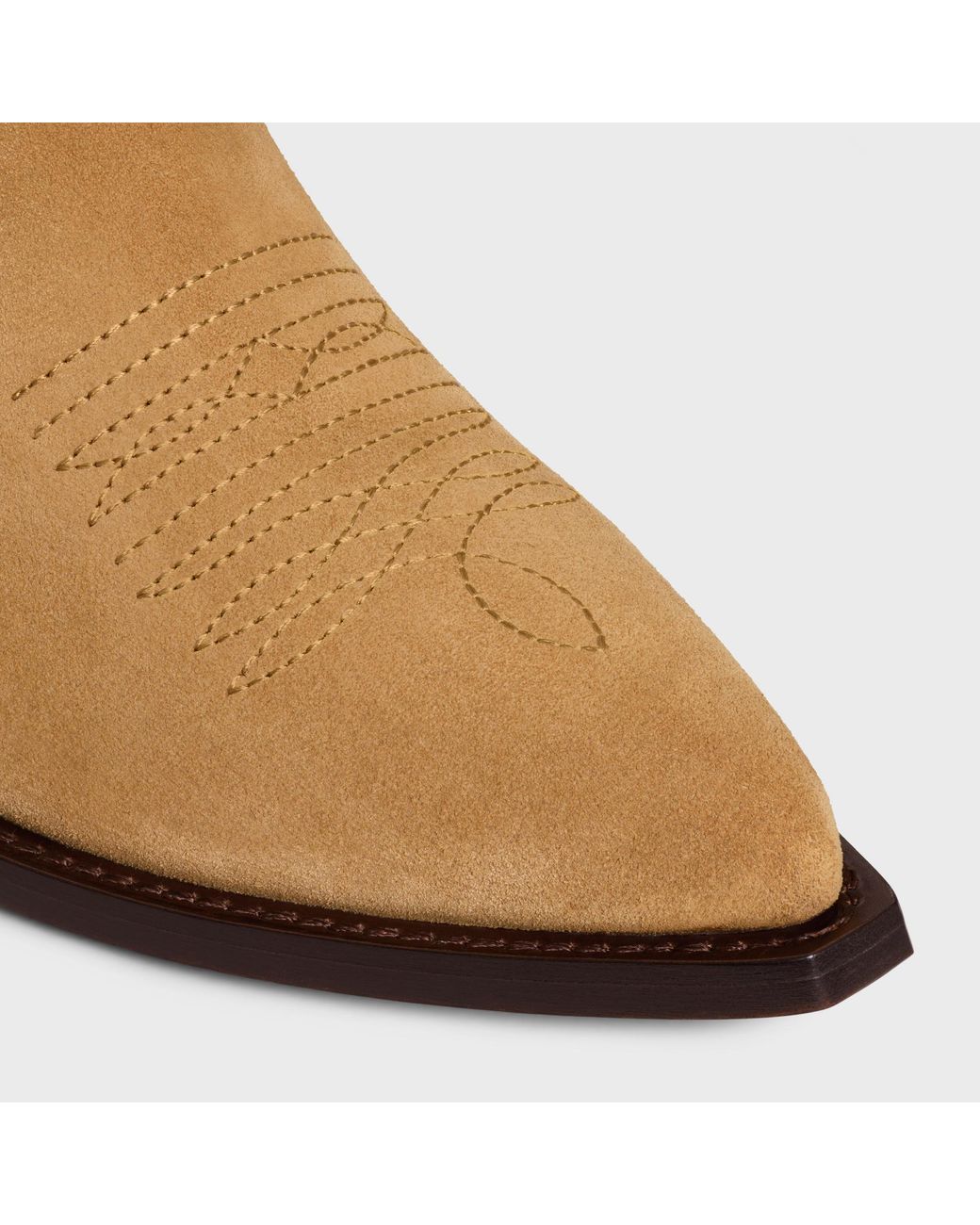 Céline Brown Leon Zipped Boot
