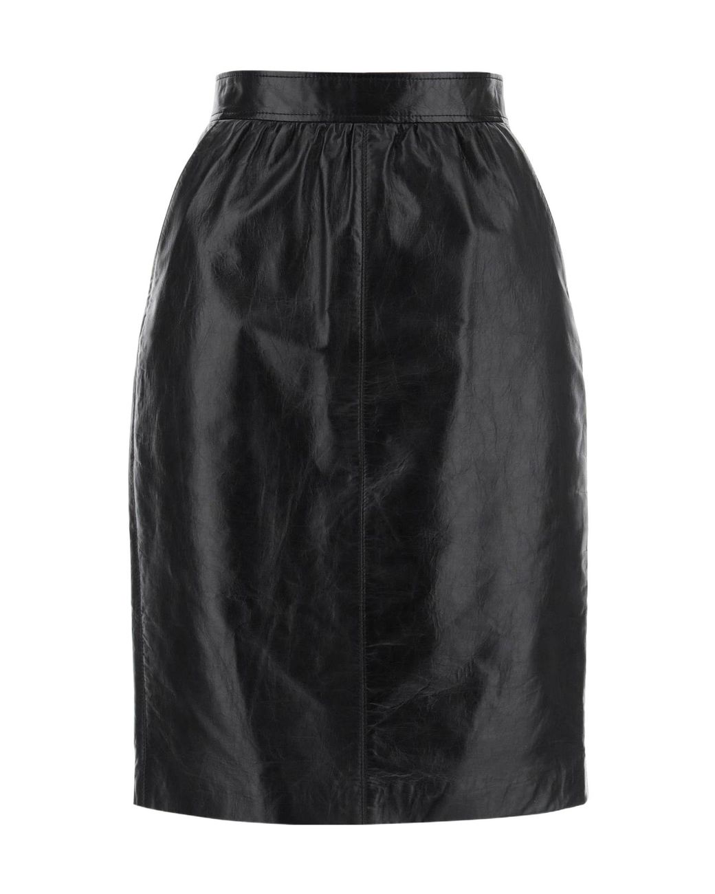 Saint Laurent Black High Waist Skirt