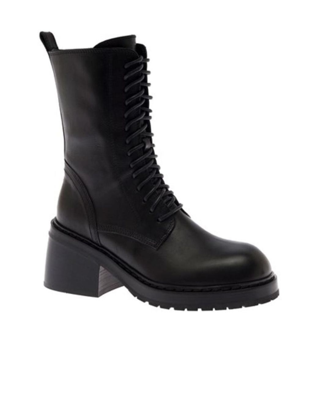 Ann Demeulemeester Black Heike Lace-Up Boots