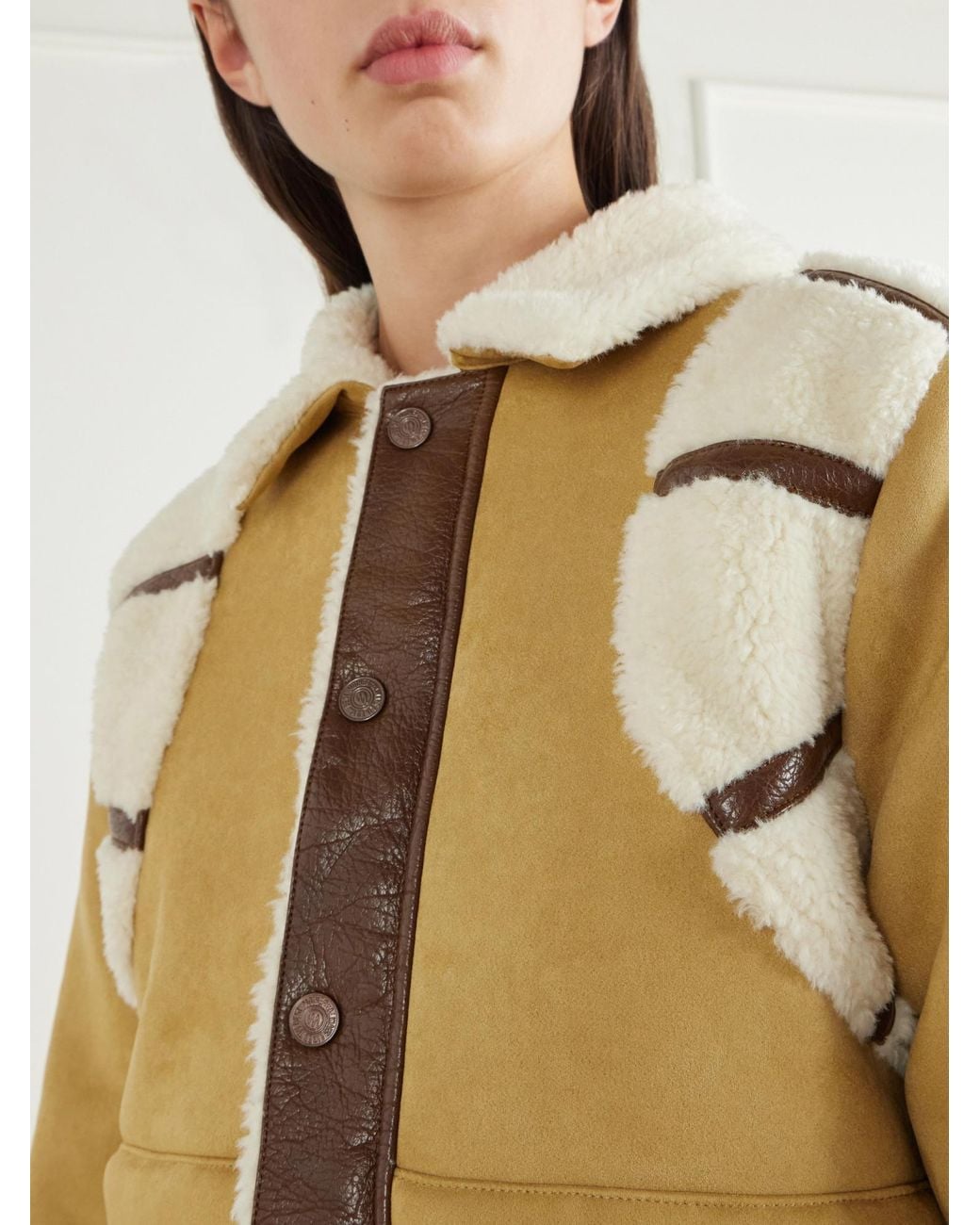 Mother Metallic Cropped Puffer Jacket