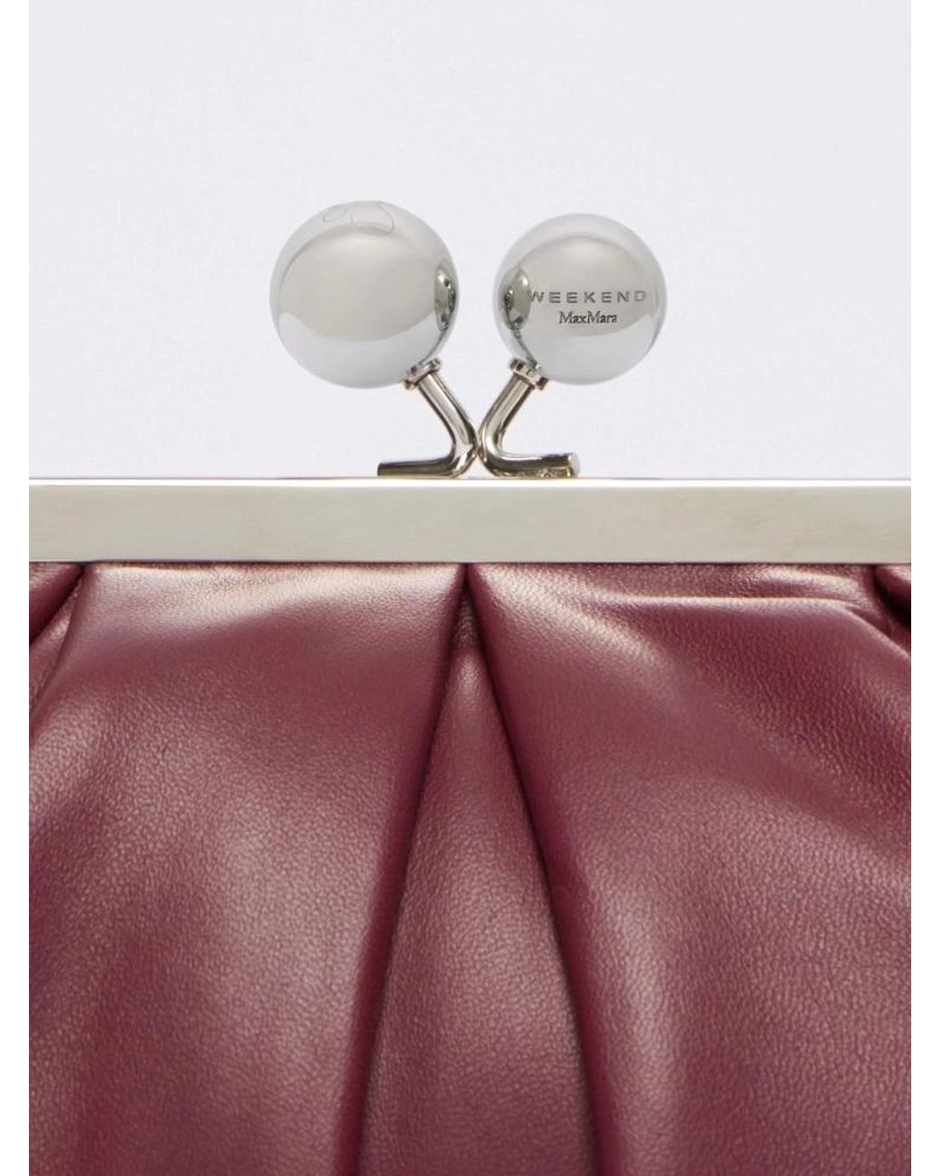 Weekend by Maxmara Purple Prati Pasticcino Bag