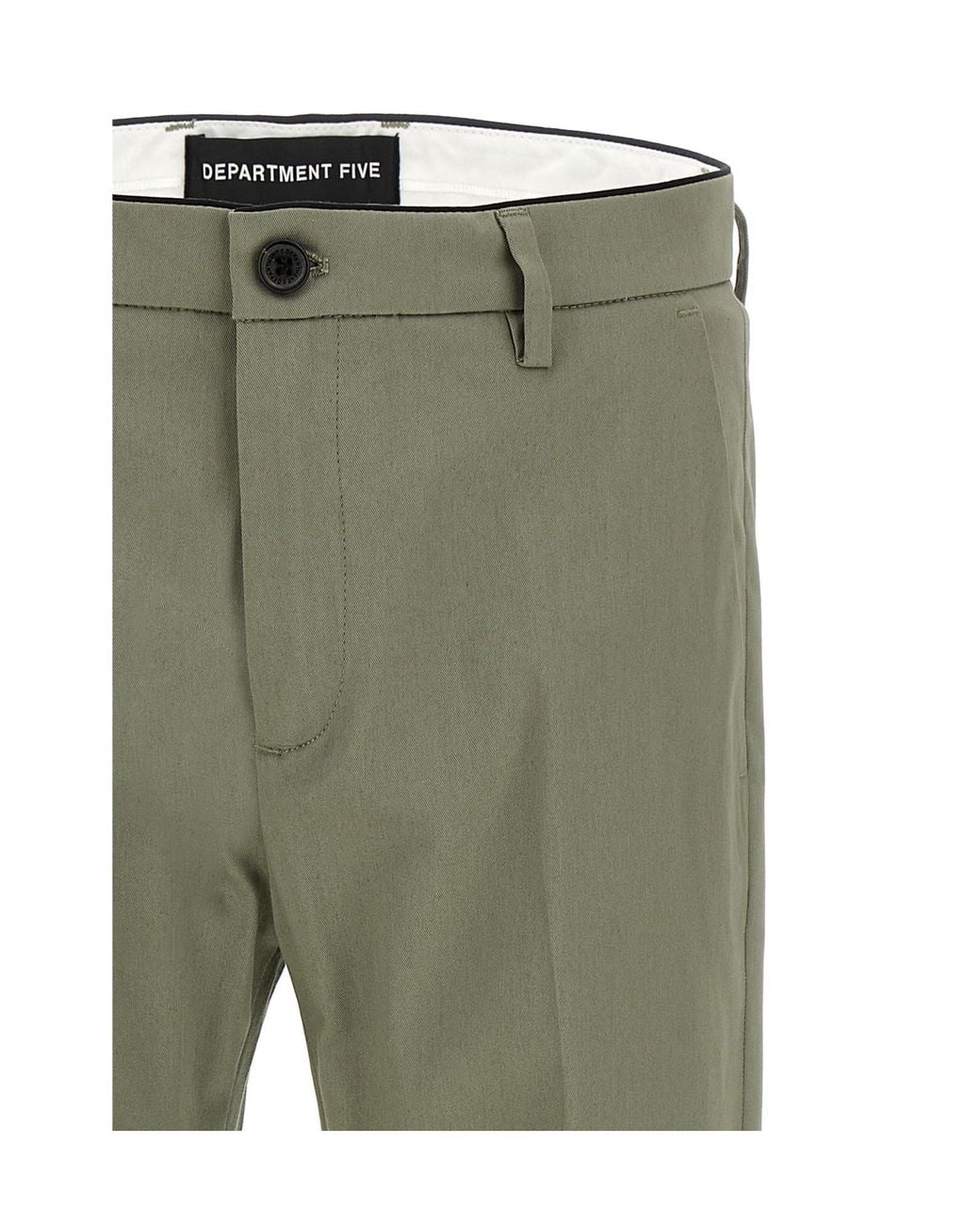 Department 5 Green Slim Fit Pants for men