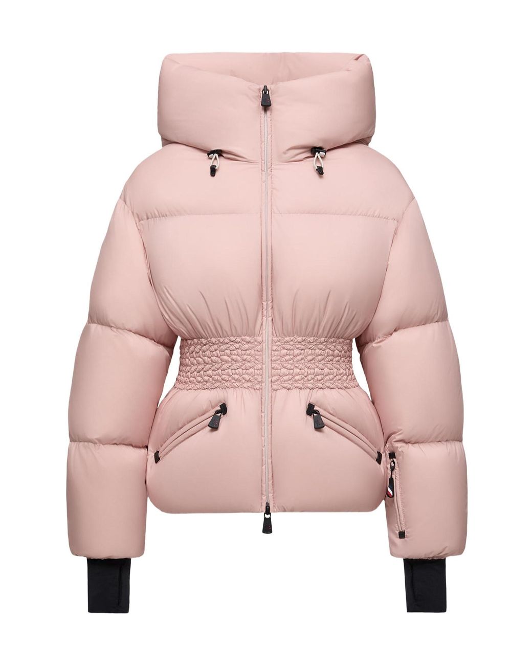 Moncler Pink Wollemi Hooded Down Ski Jacket