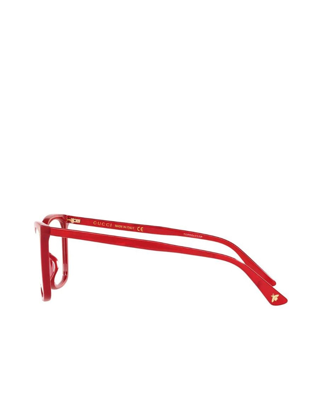 Gucci Red Eyewear Cat-Eye Frame Glasses