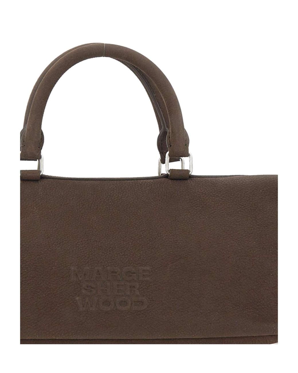 MARGE SHERWOOD Brown Dumpling Ew Shoulder Bag