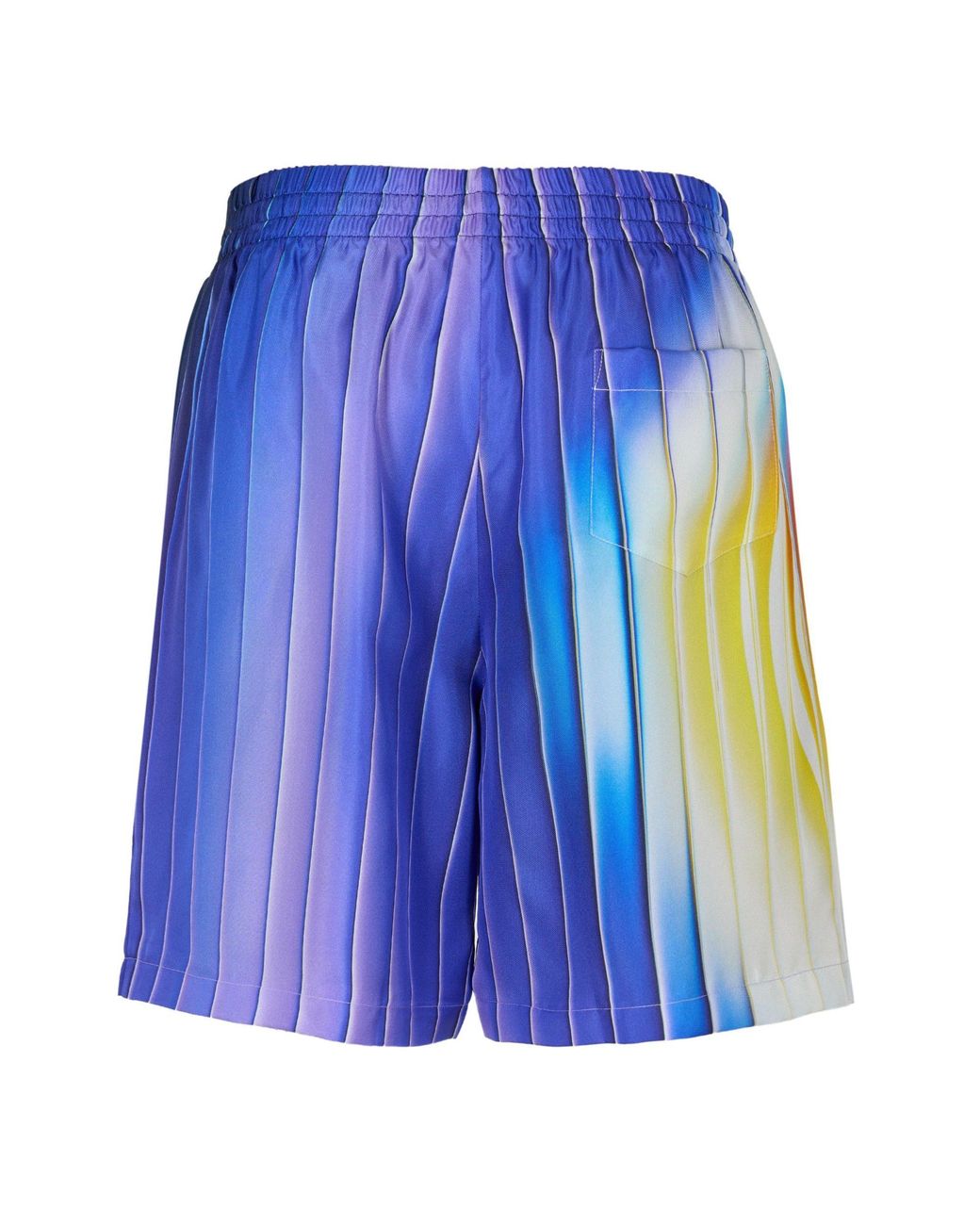 Casablanca Blue Drawstring Athletic Shorts for men