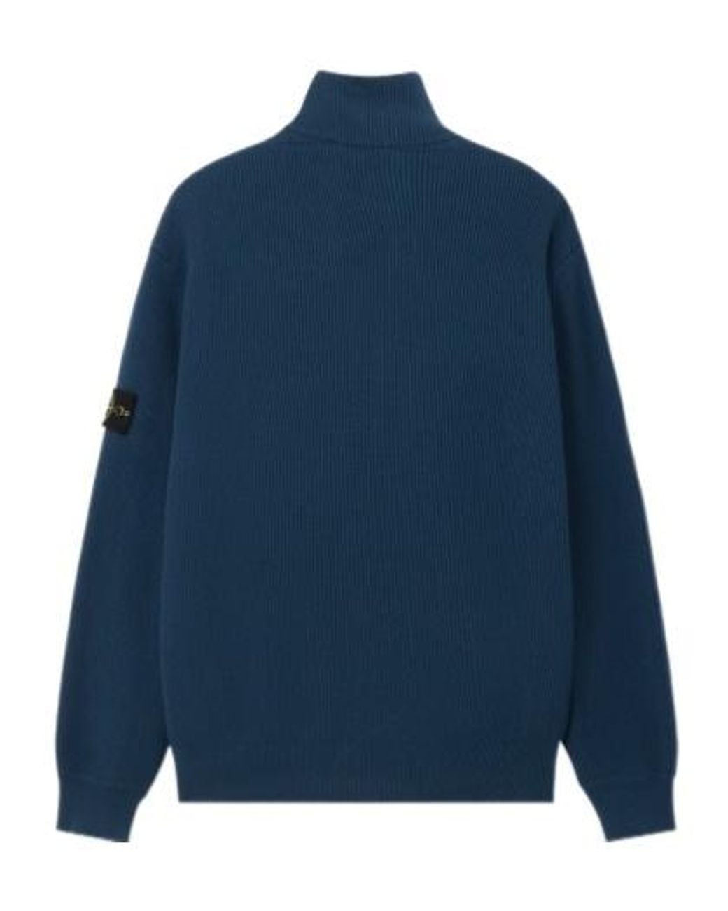 Stone Island Blue Regular-Fit Zip-Up Jumper for men