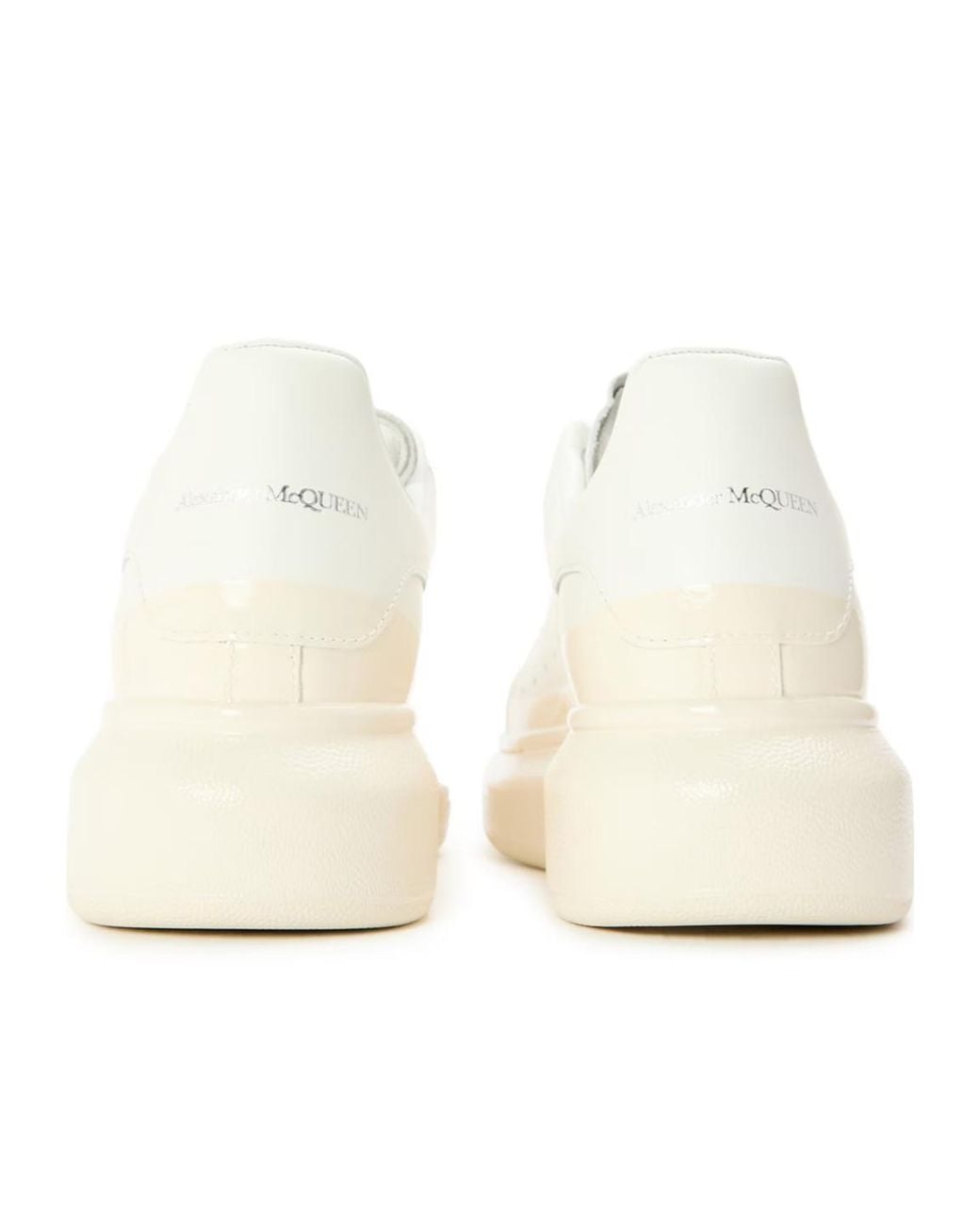 McQueen Black Logo Low-Top Sneakers