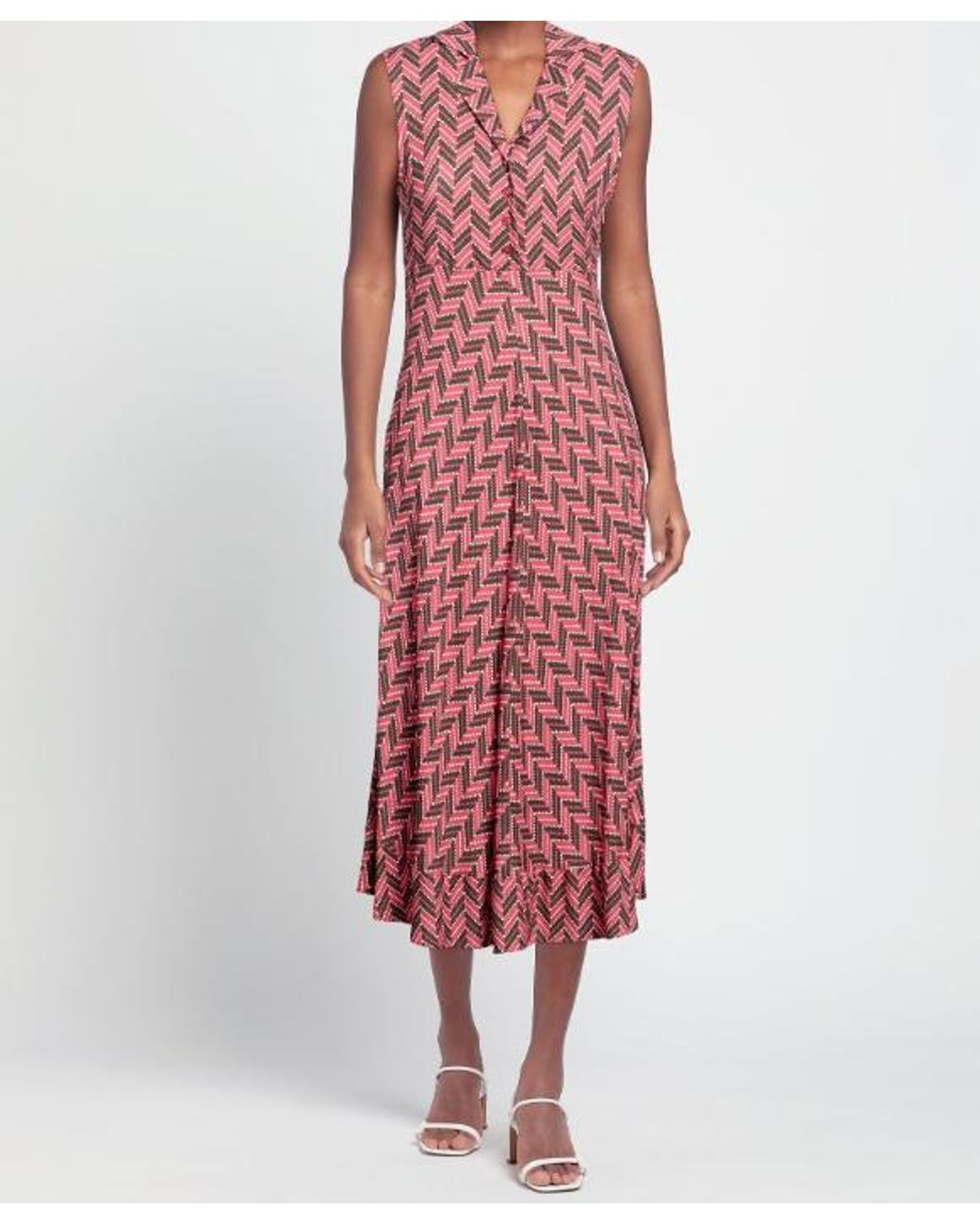 MAX&Co. Red Midi Dresses