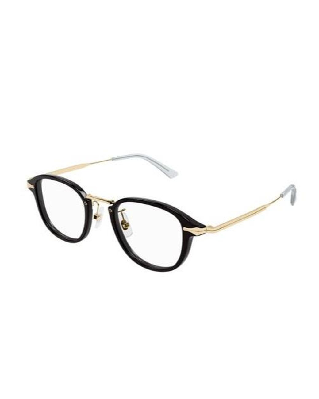 Montblanc White Eyewear Square Frame Glasses for men
