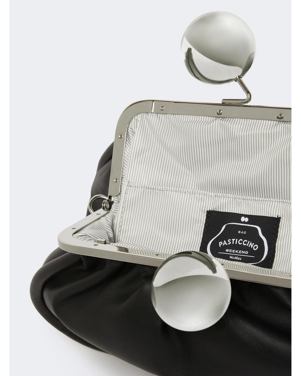Weekend by Maxmara Black Milvanew Medium Pasticcino Bag