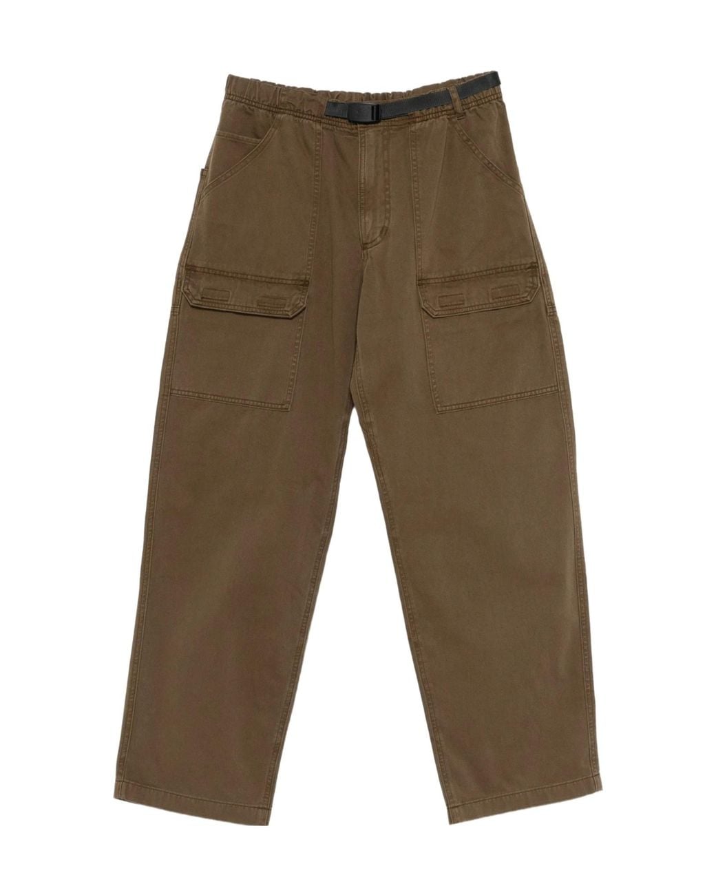 Gramicci Green Cargo-Pocket Trousers for men