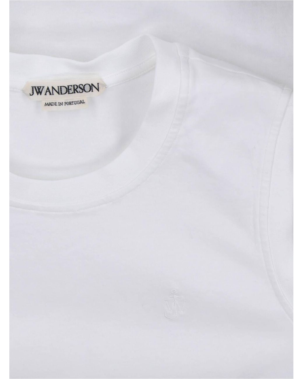 J.W. Anderson White Jw Anderson Hem Knot Tank Top