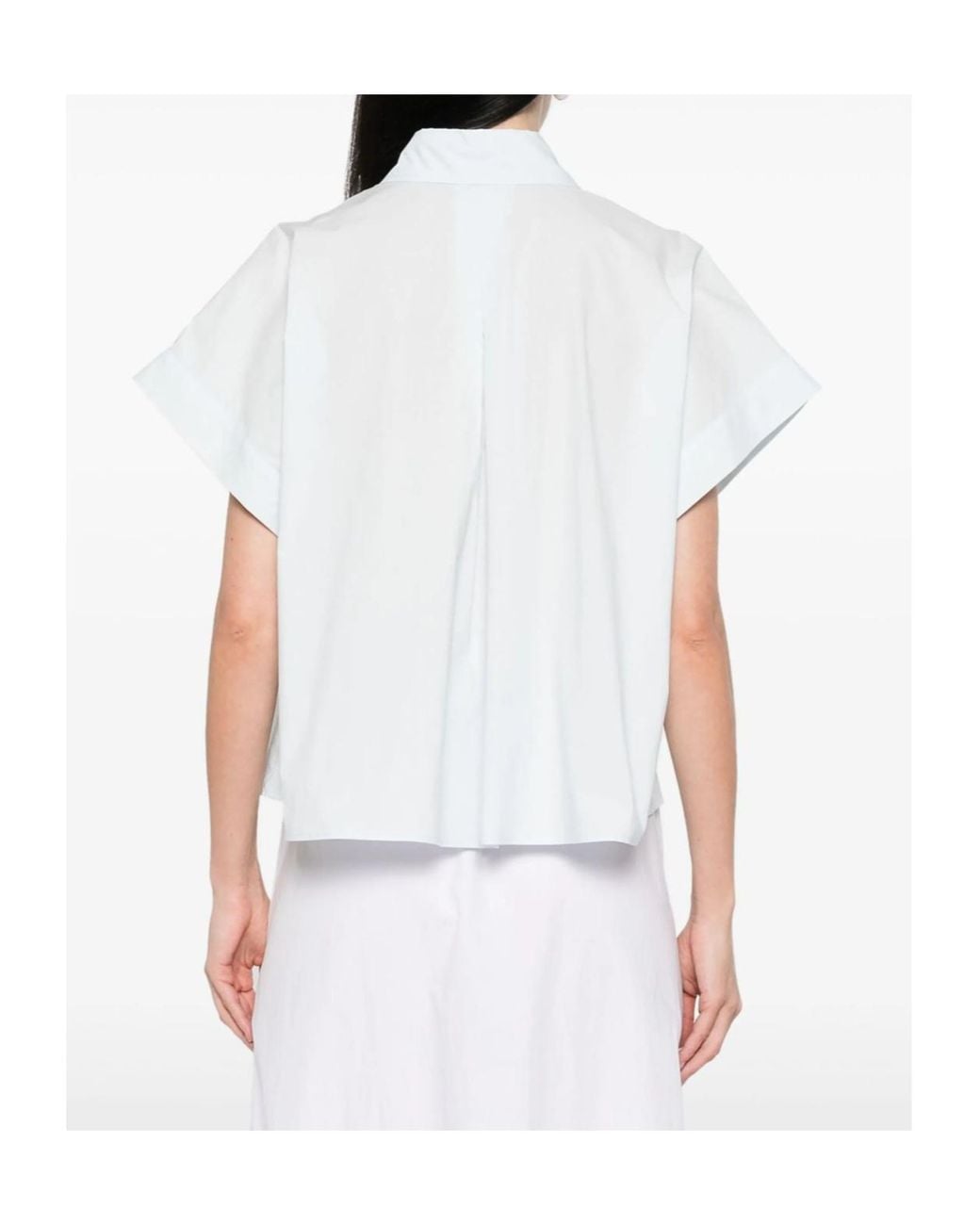 Forte_forte White Short Sleeve Shirt